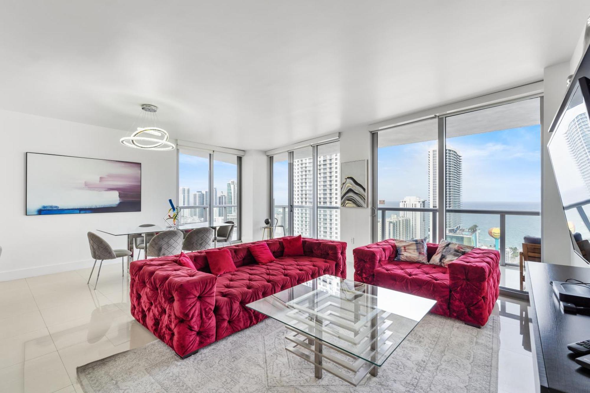 הלנדל ביץ' Beachwalk Resort - Vip Tower - Oceanview Unit 3 Bedroom & 3 Bathroom מראה חיצוני תמונה